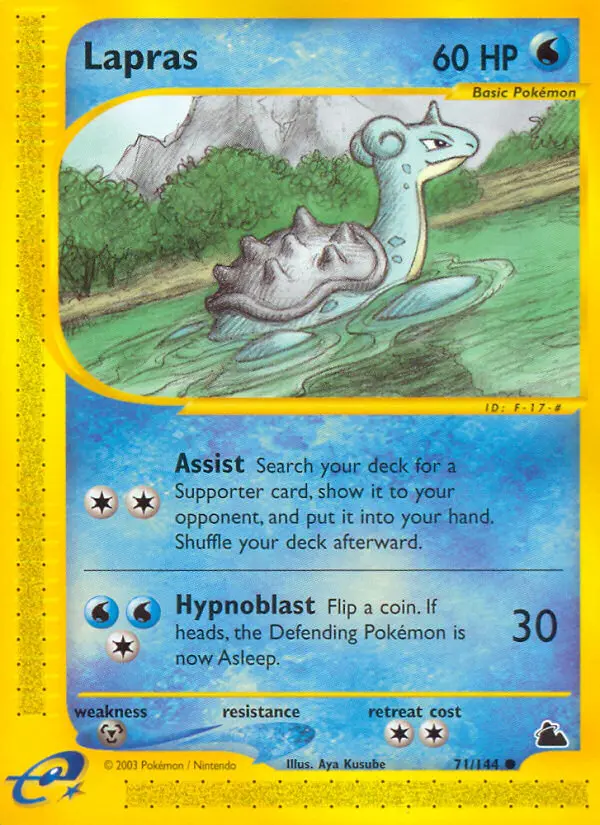 Carte Pokémon Lokhlass — Skyridge