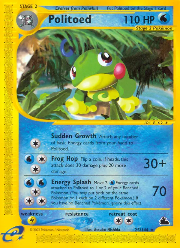 Carte Pokémon Tarpaud — Skyridge