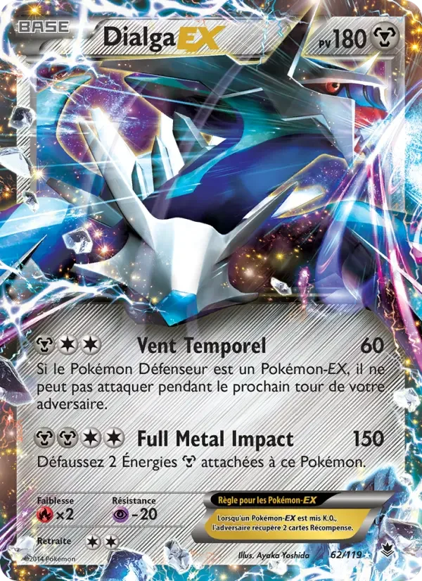 Carte Dialga EX