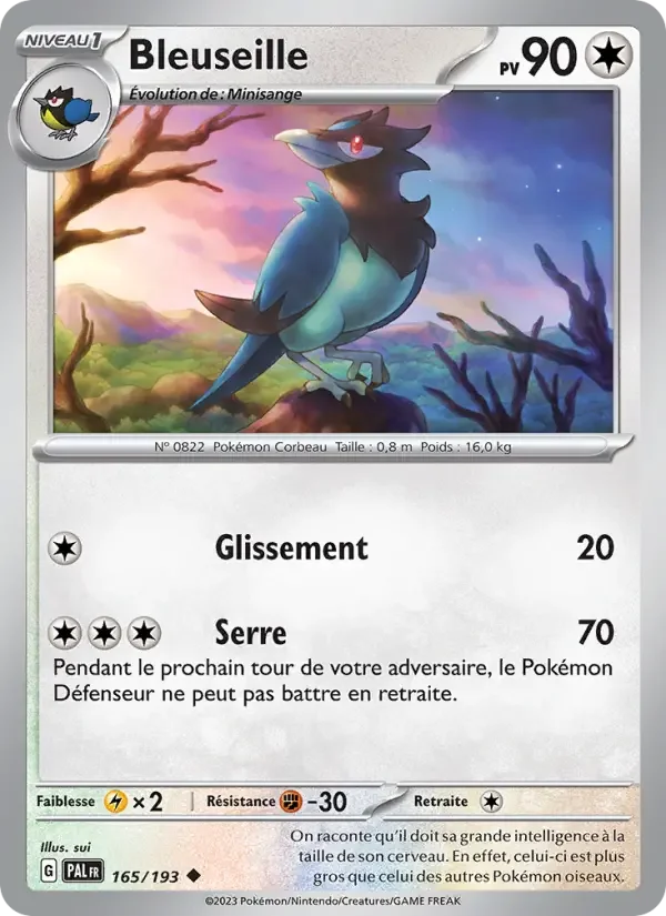 Carte Bleuseille
