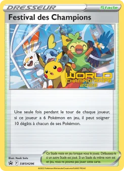 Carte Festival des Champions