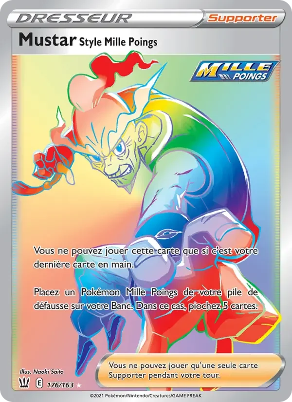 Carte Mustar Style Mille Poings