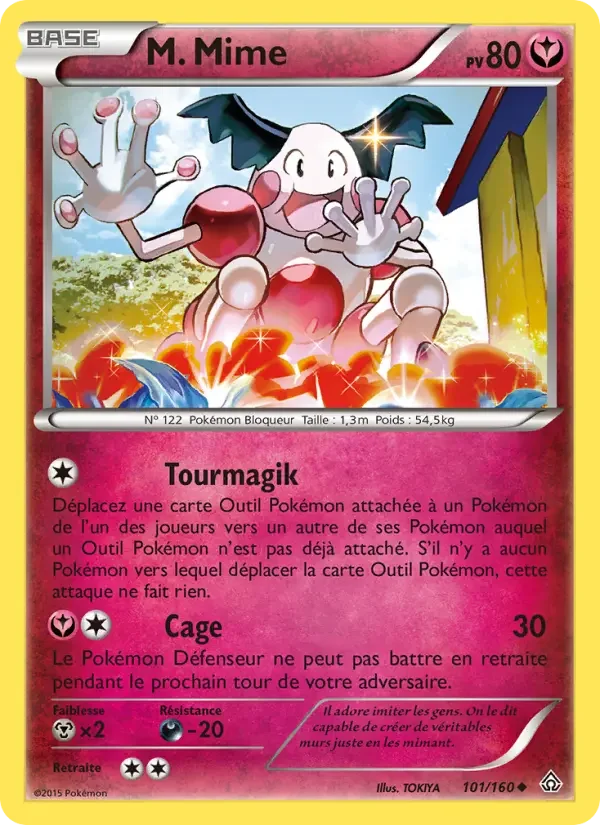 Carte Pokémon M. Mime — Primo-Choc