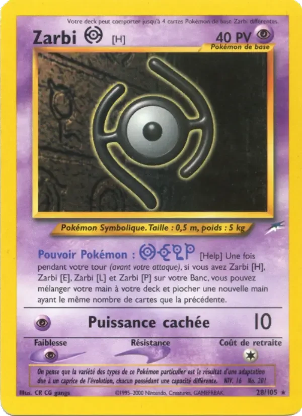 Carte Zarbi H
