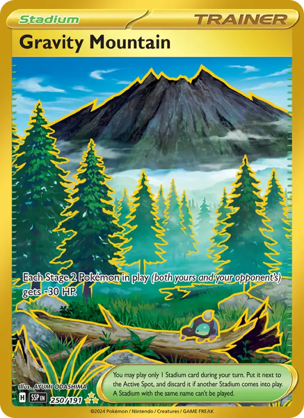 Carte Gravity Mountain