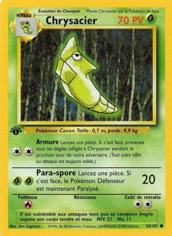 Carte Chrysacier
