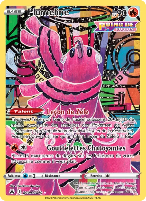 Carte Pokémon Plumeline — Zénith Suprême