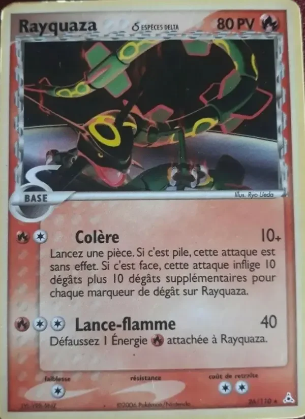 Carte Rayquaza δ