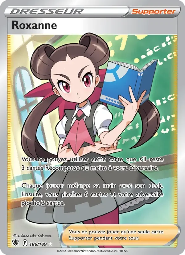 Carte Pokémon Roxanne — Astres Radieux