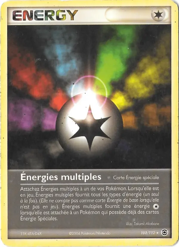 Carte Énergies multiples