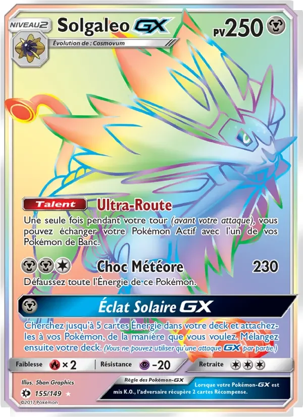Carte Solgaleo GX
