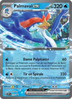 Carte Pokémon Palmaval-ex — Promos Écarlate et Violet