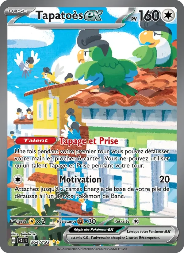 Carte Tapatoès-ex