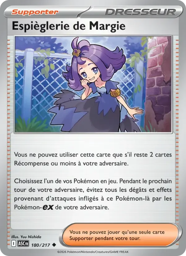 Carte Espièglerie de Margie