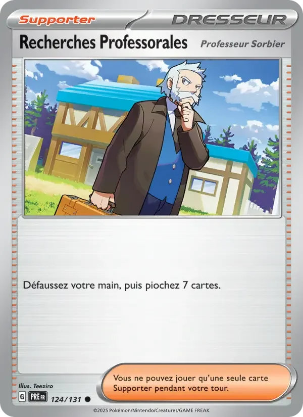 Carte Recherches Professorales