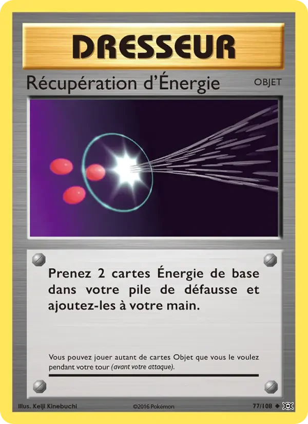 Carte Récupération d'Énergie