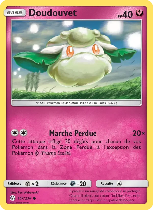 Carte Pokémon Doudouvet — Éclipse Cosmique