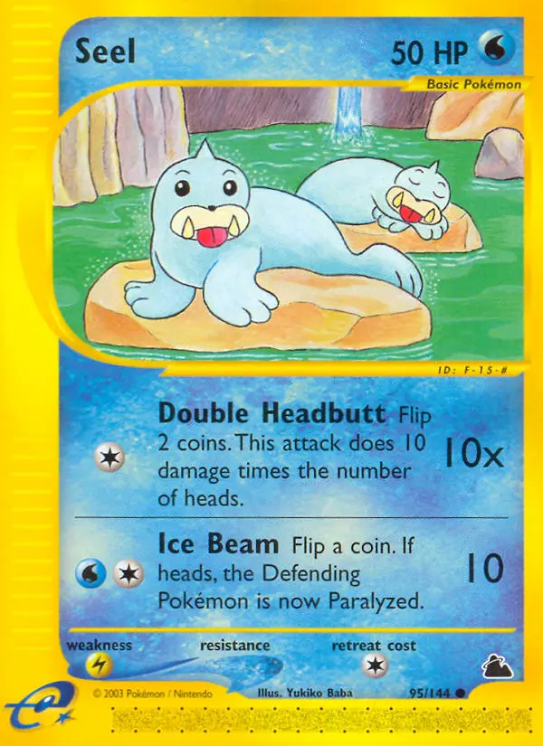 Carte Pokémon Otaria — Skyridge
