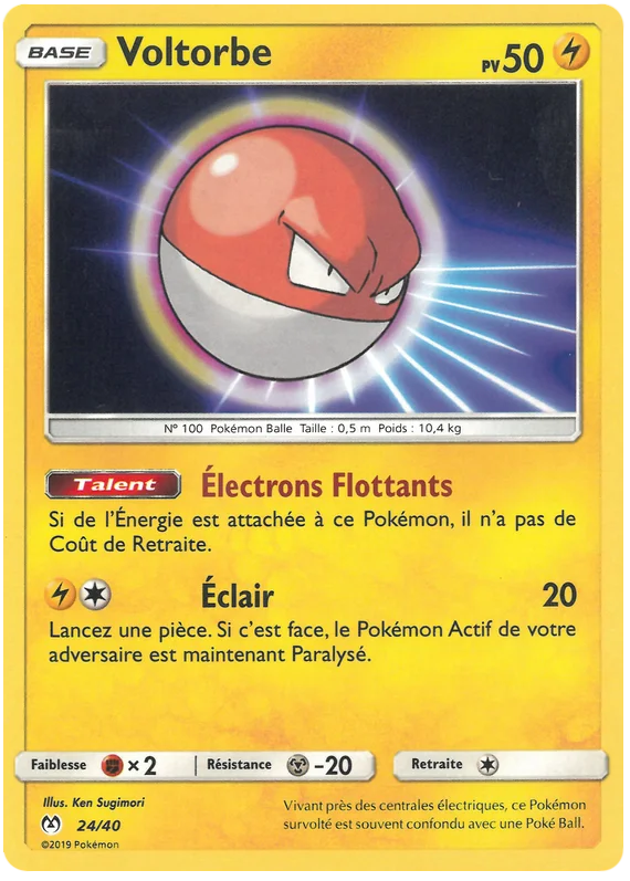Carte Voltorbe