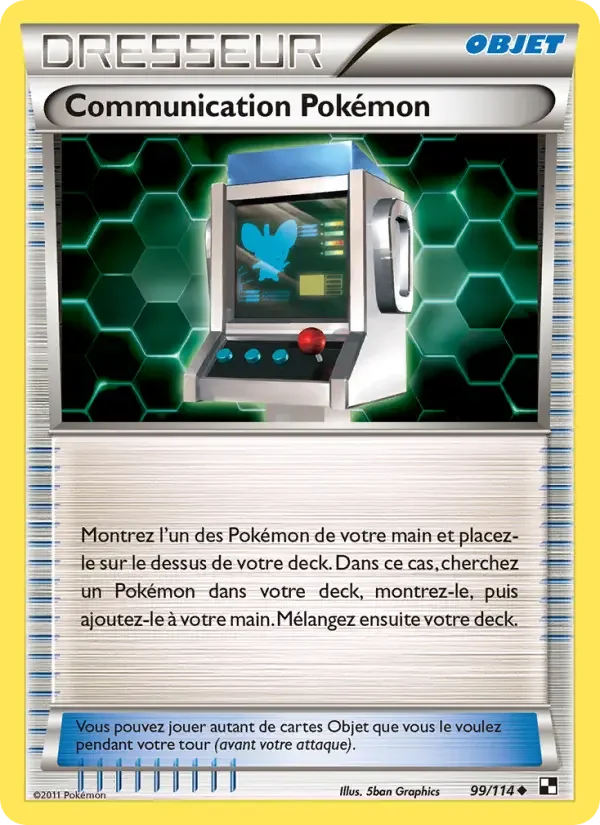 Carte Communication Pokémon