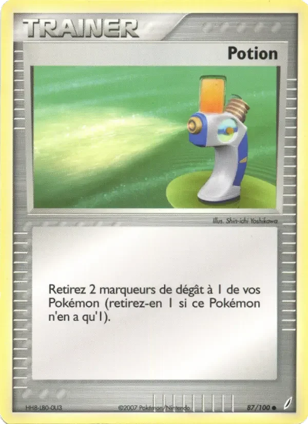 Carte Pokémon Potion — Gardiens de Cristal