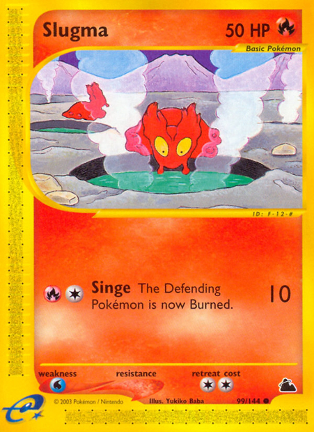 Carte Pokémon Limagma — Skyridge