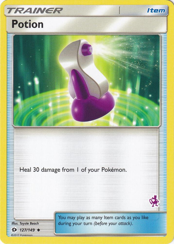 Carte Pokémon Potion — Soleil et Lune