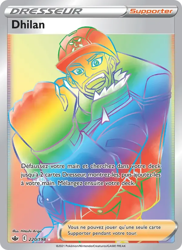 Carte Pokémon Dhilan — Règne de Glace