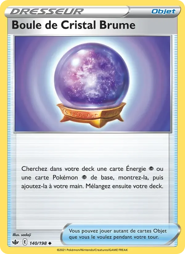 Carte Boule de Cristal Brume