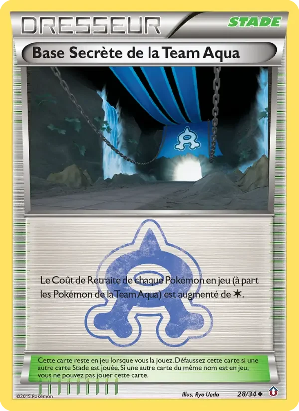 Carte Base Secrète de la Team Aqua