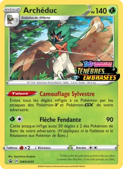 Carte Pokémon Archéduc — Promos Épée et Bouclier