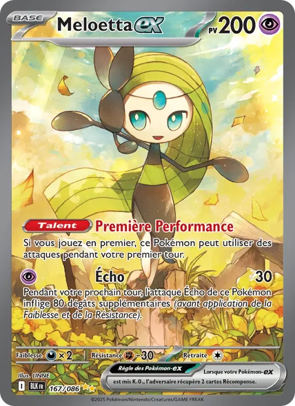 Carte Meloetta-ex
