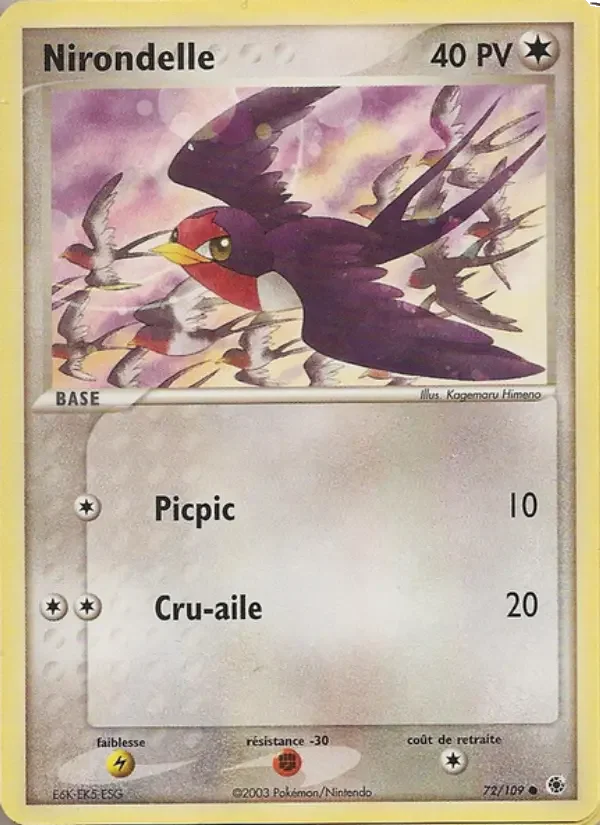 Carte Nirondelle