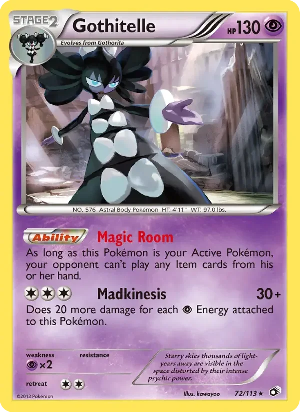 Carte Gothitelle