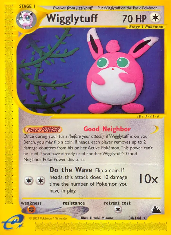 Carte Pokémon Grodoudou — Skyridge