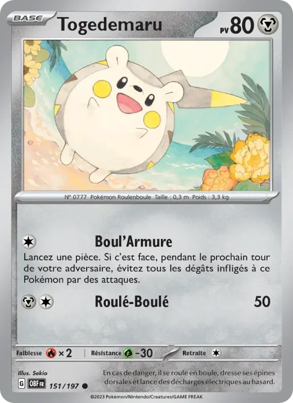 Carte Togedemaru
