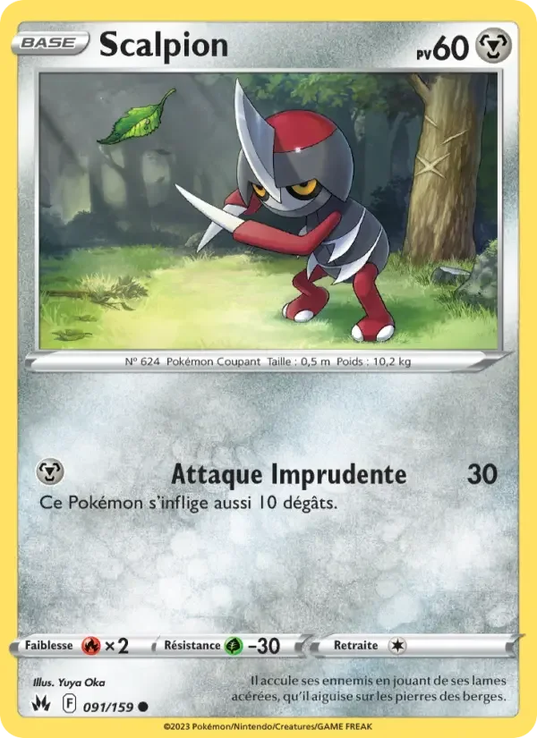 Carte Pokémon Scalpion — Zénith Suprême