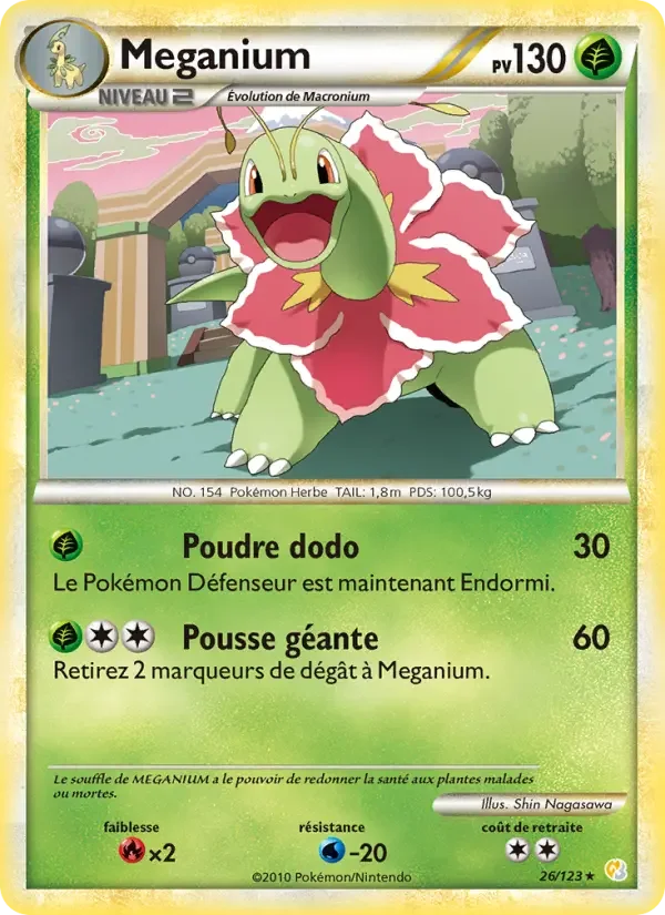 Carte Meganium