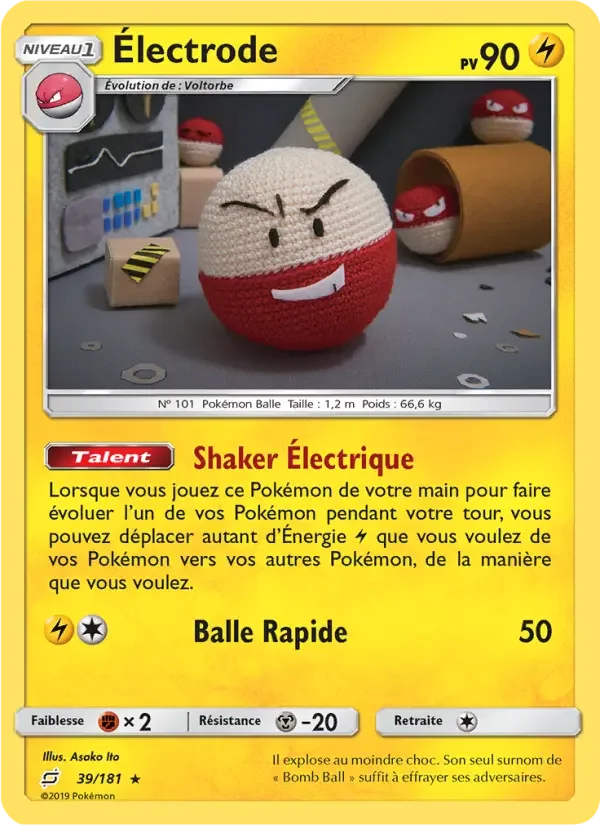 Carte Électrode
