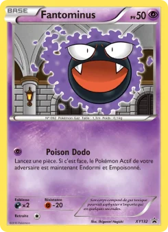 Carte Pokémon Gastly — Promos X&Y