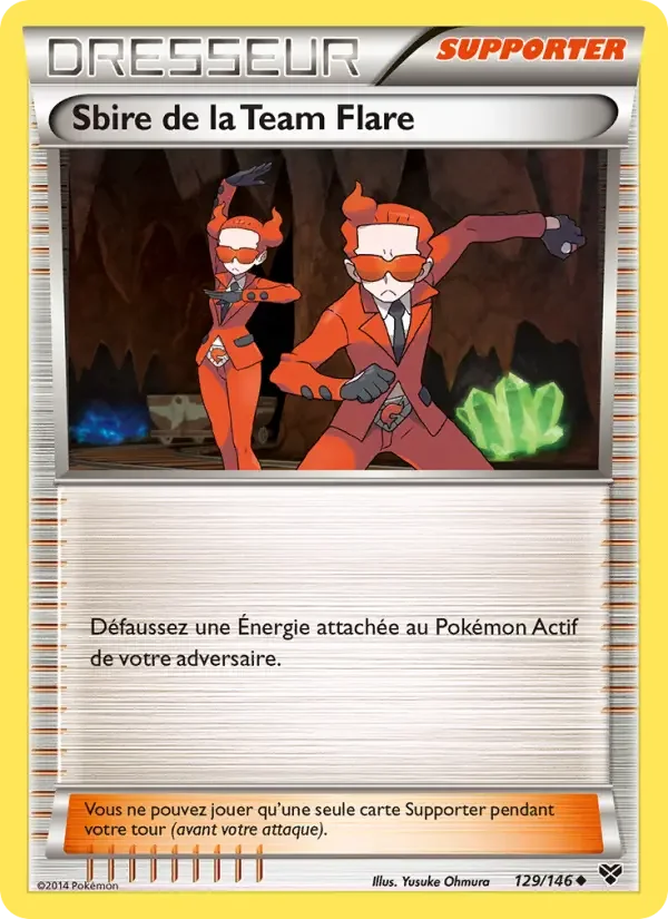 Carte Sbire de la Team Flare