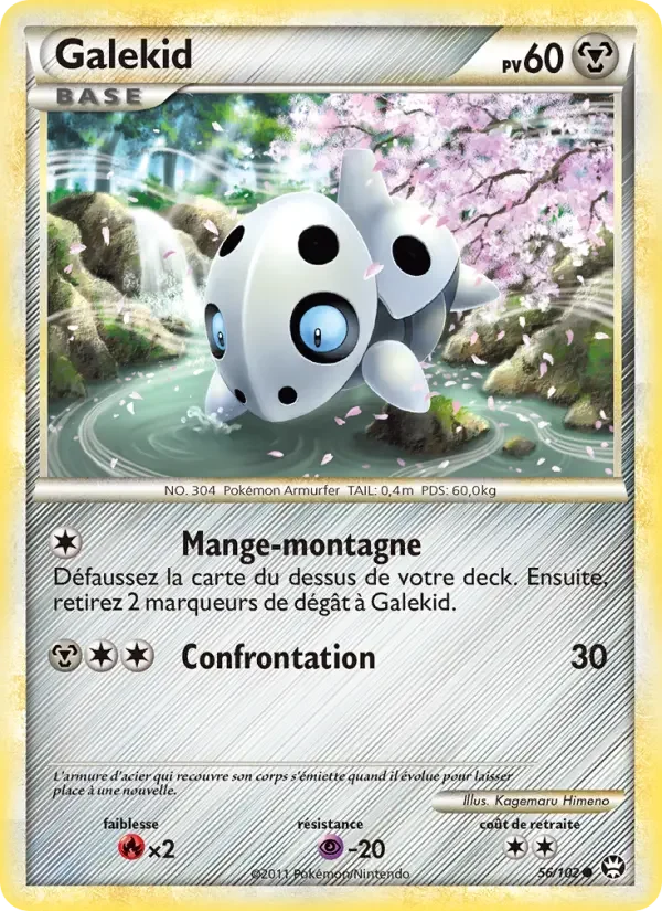 Carte Pokémon Galekid — Triomphe