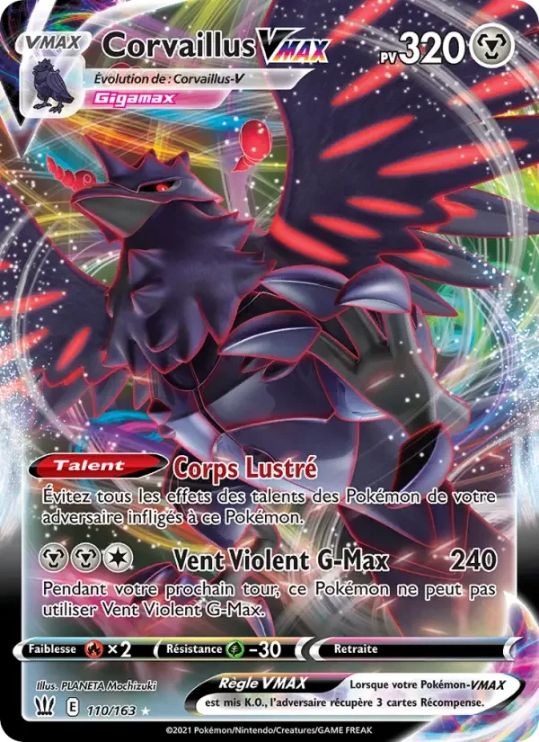 Carte Corvaillus VMAX