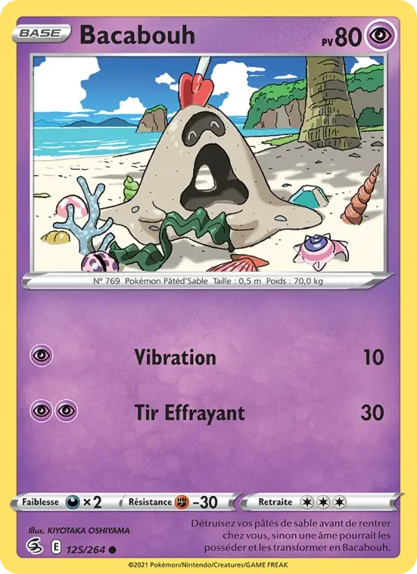 Carte Pokémon Bacabouh — Poing de Fusion