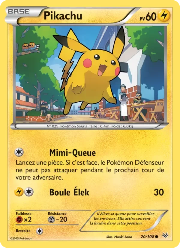 Carte Pikachu