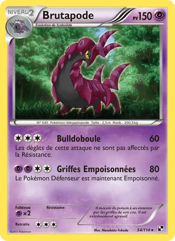 Carte Brutapode