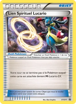 Carte Pokémon Lucario Spirit Link — Promos X&Y