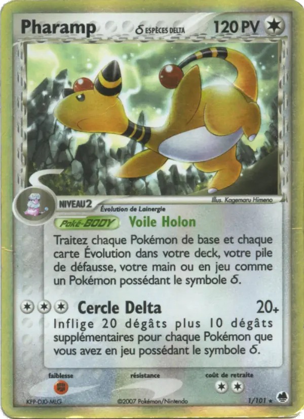 Carte Pharamp δ