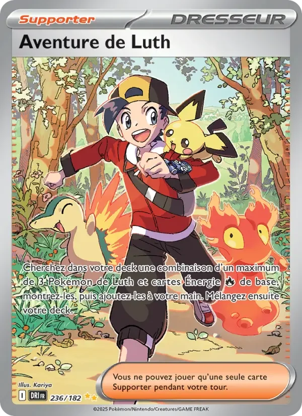Carte Pokémon Aventure de Luth — Rivalités Destinées