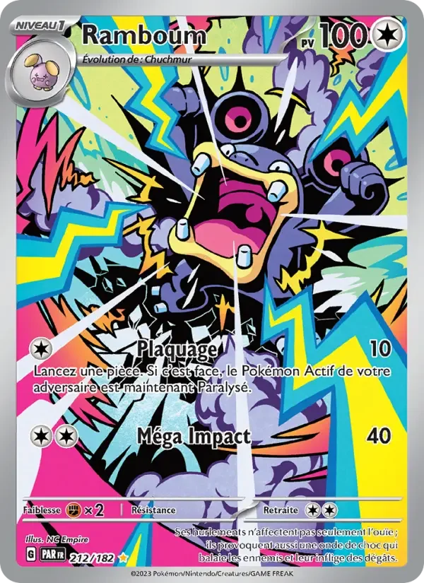 Carte Pokémon Ramboum — Faille Paradoxe